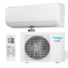 Кондиционер Hoapp Luna Inverter R32 Wi-Fi HSK-LB55VAW/HMK-LB55VA