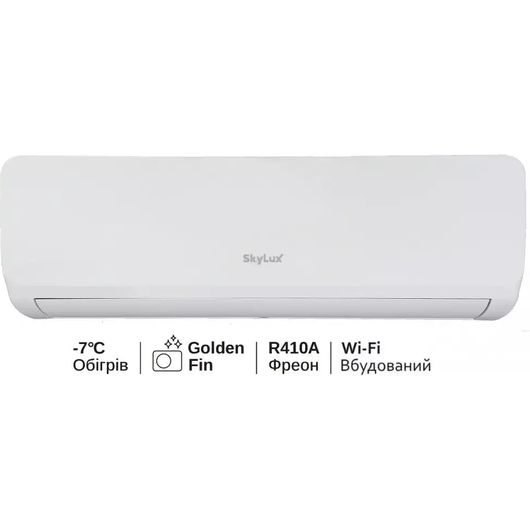 Кондиционер SkyLux VELA On/Off R410a Wi-Fi SKS-09VELA, фото 2,
